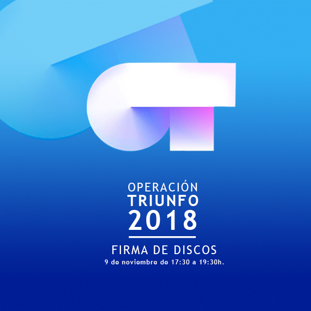 Firma de discos - Operación Triunfo 2018 - CC Puerta de Alicante